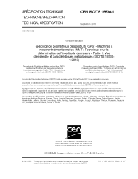 CEN ISO/TS 15530-1:2013