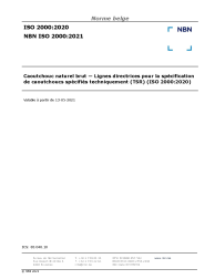NBN ISO 2000:2021