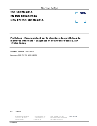 NBN EN ISO 10328:2016