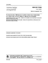 NBN EN 13088:2001