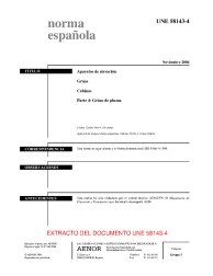 UNE 58143-4:2004 (R2021)