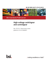BS IEC/IEEE 62271-37-013:2015