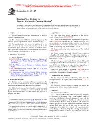 ASTM C1437-07