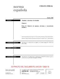 UNE-EN 13920-16:2003 (R2019)