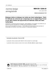 NBN EN 13286-50:2005