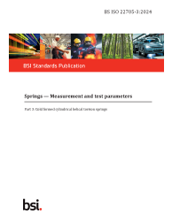 BS ISO 22705-3:2024