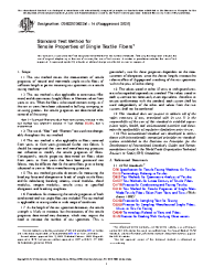 ASTM D3822/D3822M-14(2020)