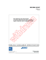 IEC PAS 62307:2002