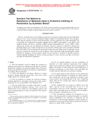 ASTM F1670/F1670M-17