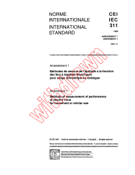 IEC 60311:1988/AMD1:1991