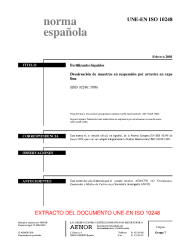 UNE-EN ISO 10248:2001 (R2009)