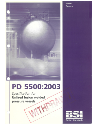PD 5500:2003