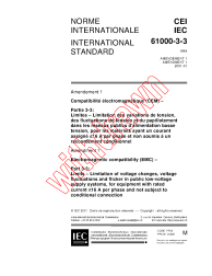 IEC 61000-3-3:1994/AMD1:2001