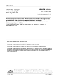 NBN EN 13956:2005