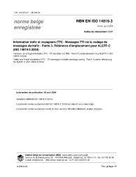 NBN EN ISO 14819-3:2004
