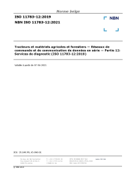 NBN ISO 11783-12:2021