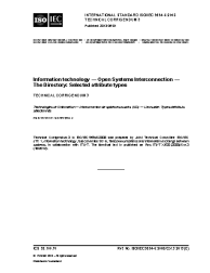 ISO/IEC 9594-6:2008/COR3:2013