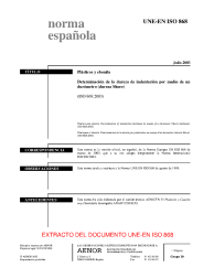 UNE-EN ISO 868:2003