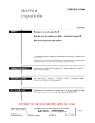UNE-EN 14140:2015