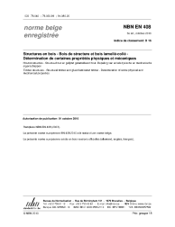 NBN EN 408:2010