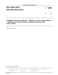 NBN ISO 15622:2021