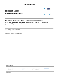NBN EN 13284-1:2017