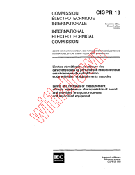 CISPR 13:1990