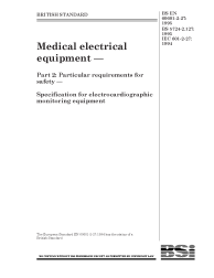 BS EN 60601-2-27:1995