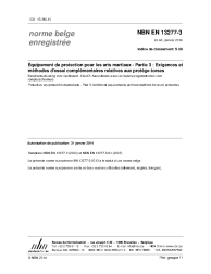 NBN EN 13277-3:2014