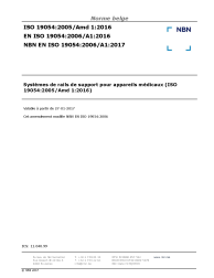 NBN EN ISO 19054:2006/A1:2017