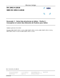 NBN EN 1992-4:2018