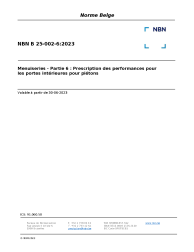 NBN B 25-002-6:2023