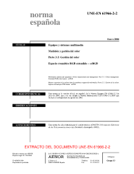 UNE-EN 61966-2-2:2004