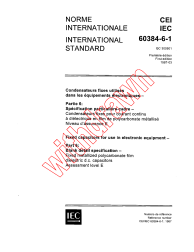 IEC 60384-6-1:1987