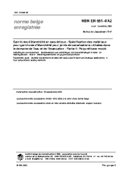 NBN EN 681-4/A2:2005