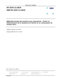 NBN EN 1015-11:2019
