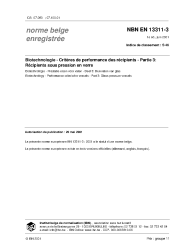 NBN EN 13311-3:2001