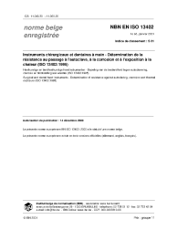 NBN EN ISO 13402:2001