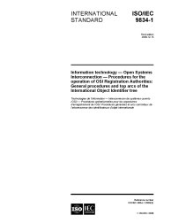 ISO/IEC 9834-1:2008