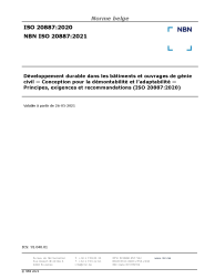 NBN ISO 20887:2021