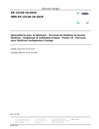 NBN EN 13126-16:2019