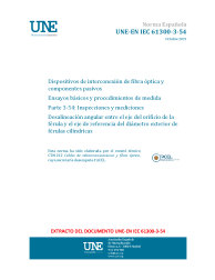 UNE-EN IEC 61300-3-54:2021