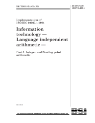 BS ISO/IEC 10967-1:1994