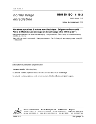 NBN EN ISO 11148-2:2012