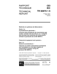 IEC TR 60870-1-5:2000