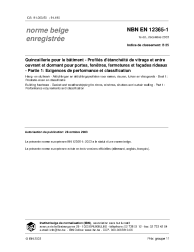 NBN EN 12365-1:2003