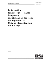 BS ISO/IEC 15963:2004