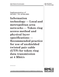BS ISO/IEC TR 10738:1993