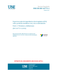 UNE-EN ISO 16773-1:2017