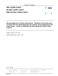 NBN EN ISO 11290-2:2017